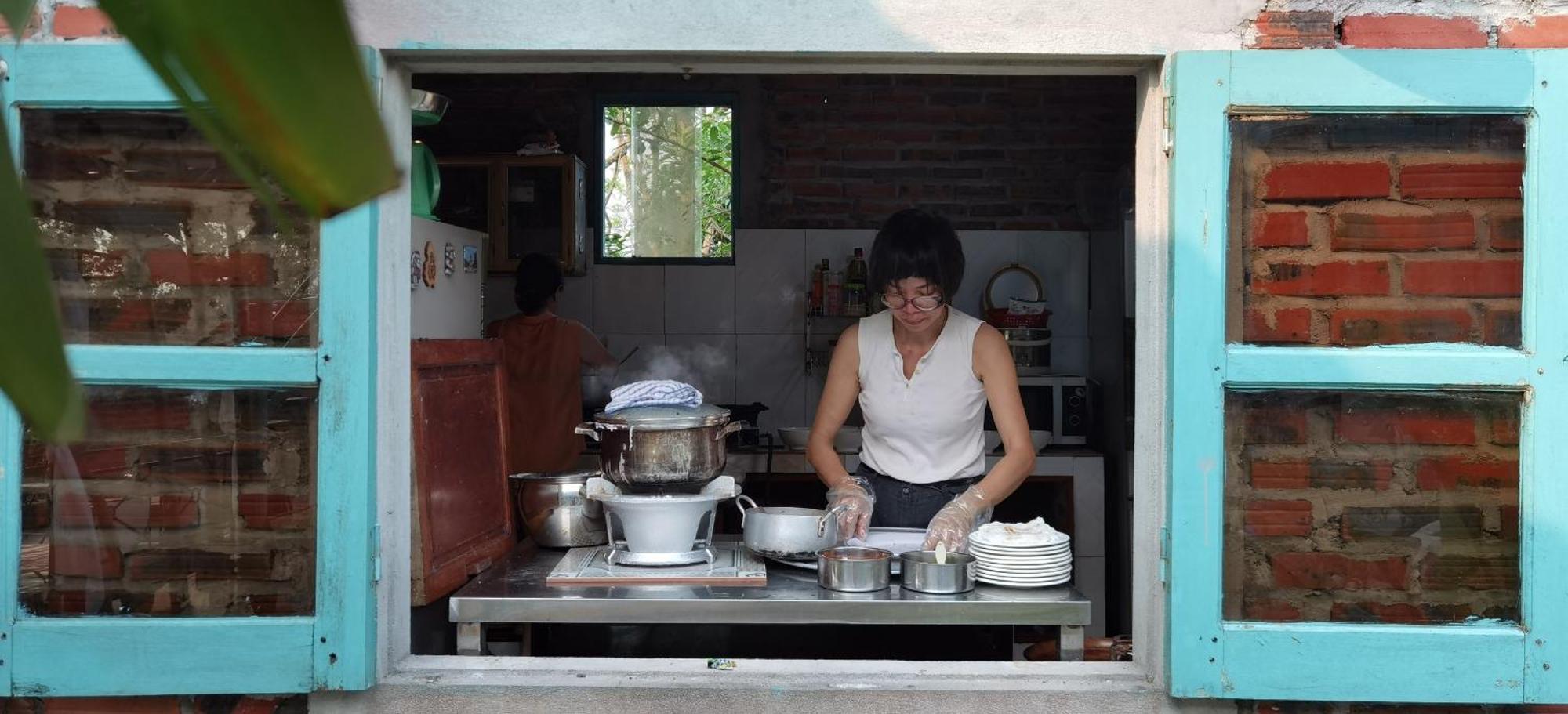 Mina Cafe & Stay Quan Lan Bagian luar foto
