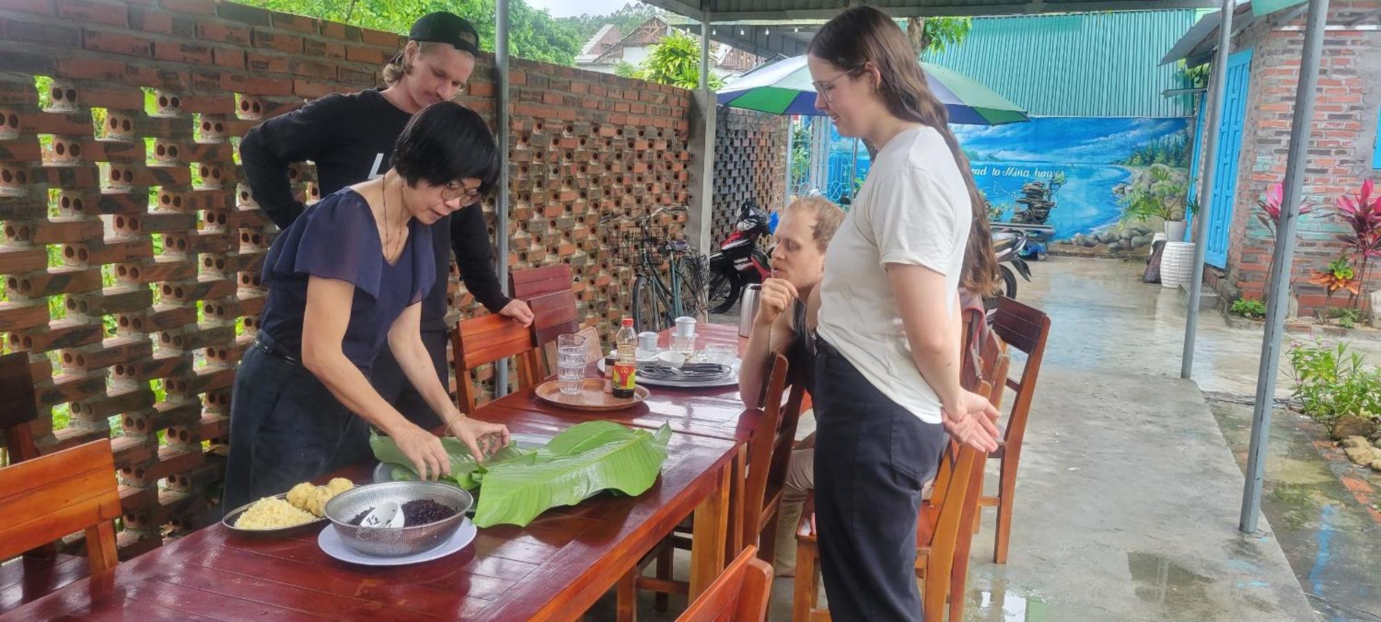 Mina Cafe & Stay Quan Lan Bagian luar foto