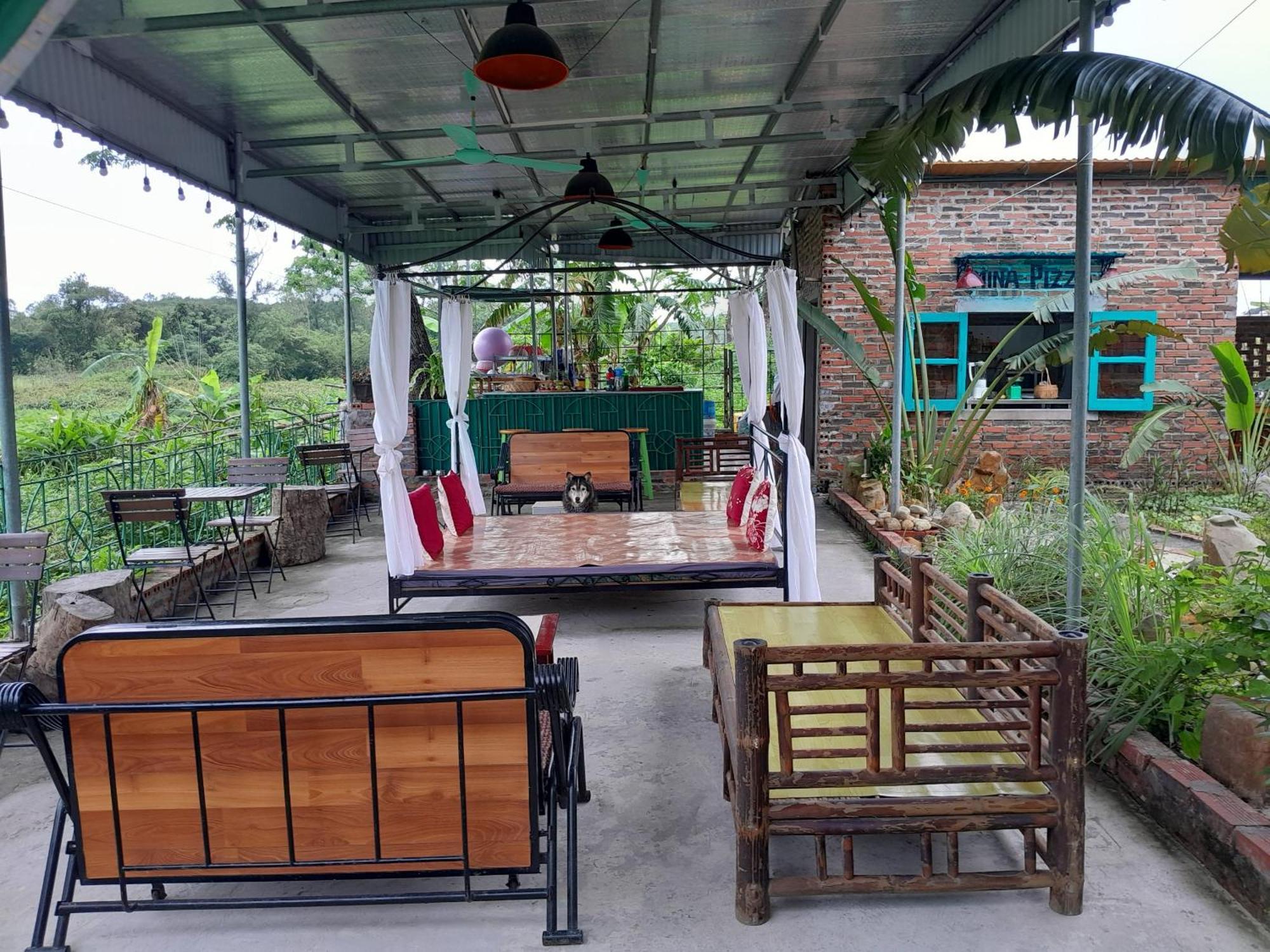 Mina Cafe & Stay Quan Lan Bagian luar foto